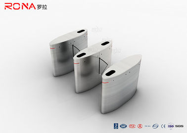 Beli 304 Stainless Steel Flap Barrier Gate Sistem Kontrol Akses Pejalan Kaki Otomatis online manufacture