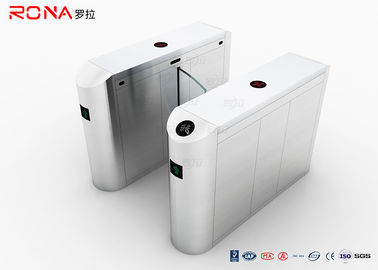 Beli Pedestrian Control Flap Barrier Turnstile Gate 40 Orang/Min 304 Stainless Steel online manufacture