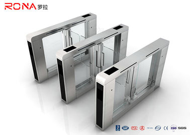 Beli Kontrol Akses Stainless Steel Gerbang Pintu Putar Motor DC Servo Dengan Pembaca Kartu RFID online manufacture