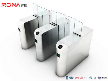 Beli Keamanan Elektronik Geser Pintu Gerbang Pintu Putar Tinggi Penuh Bahan SUS304 Pembaca Kartu RFID online manufacture