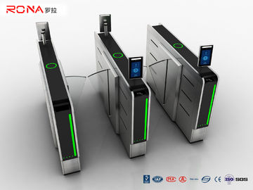 Beli DC Brushless Motor Flap Barrier Turnstile Setengah Tinggi SUS Access Control Turnstile online manufacture