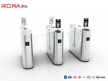 Beli 12VDC SUS 304 Flap Barrier Gate Turnstile R485 R232 Dengan Pengenalan Wajah online manufacture