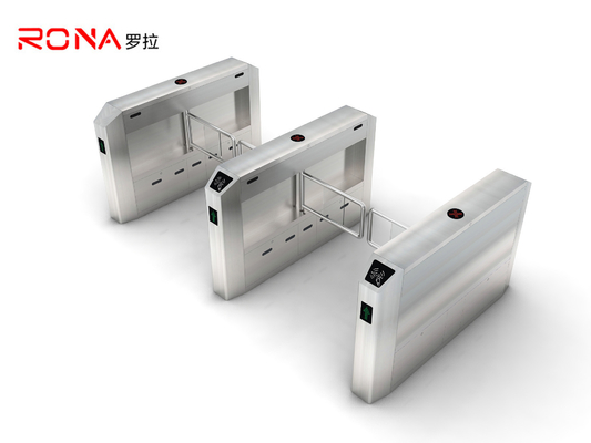 Beli Keamanan Setengah Tinggi Pintu Putar Anti Sidik Jari Swing Turnstile Gate DC Blushless Motor online manufacture