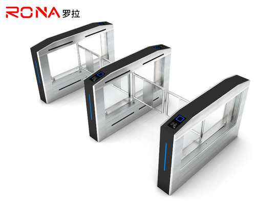 Beli OEM Logo Lobby Swing Gate Turnstile Dengan Kontrol Pembaca Kartu online manufacture