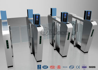 Pinggang Tinggi Turnstile Sistem Keamanan, Face Recognition Kecepatan Fastlane Turnstile