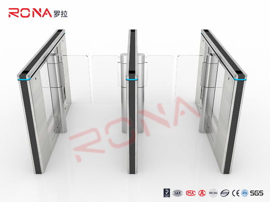 Kontrol Akses Otomatis Gerbang Kecepatan Pintu Putar 6 Pasang Sensor Dengan Motor Servo Tanpa Sikat