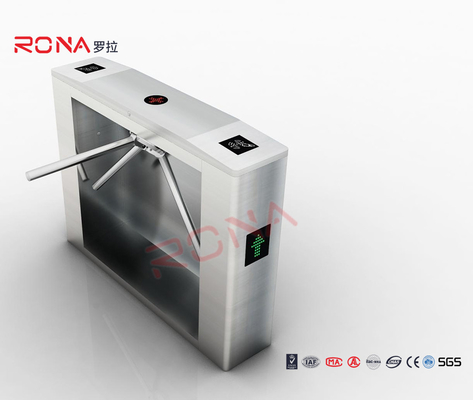 Bi Directional Tripod Turnstile Gate Sistem Akses Keamanan Turnstile Setengah Tinggi