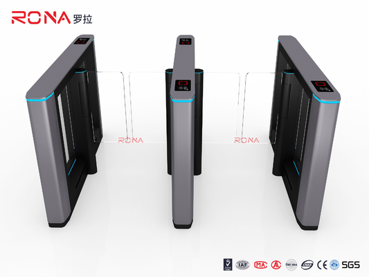 Pintu Turnstyle Turnstile Sistem Kontrol Akses Arm Swing Barrier Gerbang Untuk Bank