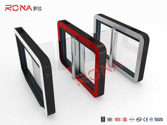Gerbang Kecepatan Ringan Turnstile Access Management Gerbang Swing Otomatis dengan Sistem Konsumsi