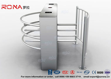 DC 24V Brush Motor Pinggang Tinggi Turnstile, Sistem Otomatis Turnstile CE Disetujui