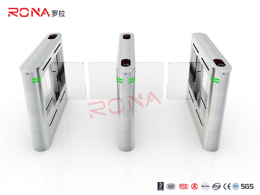 Gerbang Turnstile Kontrol Akses yang dapat disesuaikan untuk Panjang Penumpang 900-1000mm