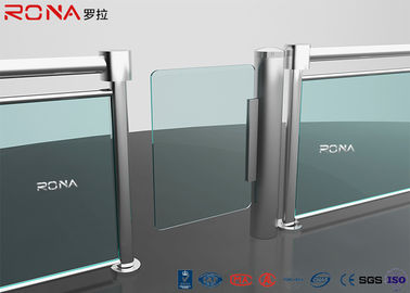 Satu Lane Speed ​​Gate Turnstile Pedestrian Kontrol Elektronik Rfid Security Barrier