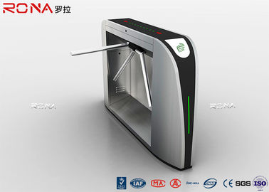 Deluxe Vertical Tripod Turnstile Gate 3 Arm Portabel 550mm Lebar Dengan CE Disetujui