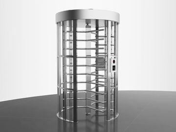 Single Lane Stainless Steel Turnstile, Foot Turnstile Gate Anti Fungsi Backup