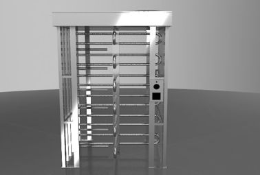 Durable Full Height Turnstile Jalur Tunggal 30 Orang / Menit Dengan Persetujuan CE
