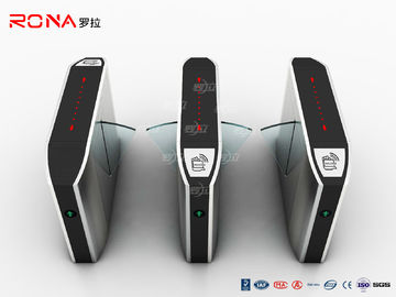 Smart Station Flap Barrier Gate Turnstile Sistem Kontrol Akses DC24V Brush Motor