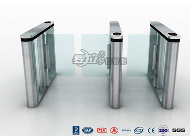 Sistem Keamanan Turnstile Motor DC Servo Motor Gerbang Akses Pedestrian Kecepatan Supermarket