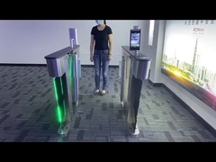 Penghalang Kontrol Akses Kaca Organik Gerbang Ayun AC220V Dengan Berbagai Mode Lewat