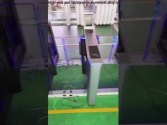 304 Stainless Steel Turnstile Swing Gate dengan Kecepatan Otomatis dan Sistem Keamanan RFID