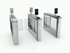 Face Reader Swing Turnstile Jalan Akses Control Gerbang Penghalang Elektronik Dengan CE disetujui