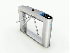 Intelligent 2 dan 3 Arm Tripod Akses Control Turnstiles Mekanis Untuk Lalu Lintas Pejalan kaki