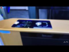 Pintu Putar Kontrol Akses Pintu Putar Gerbang Kecepatan Pelapisan Multi Warna Motor Servo