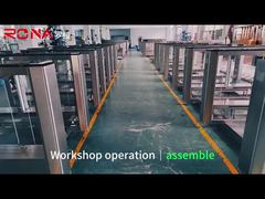 Pintu Turnstyle Turnstile Sistem Kontrol Akses Arm Swing Barrier Gerbang Untuk Bank