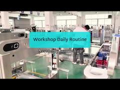 Lihat Demo Gerbang Putar Otomatis Dalam Ruangan dengan Pengecekan Mandiri untuk Gedung Kantor Cerdas