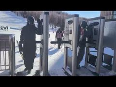 Memperkenalkan Full Height Turnstile RFID Card Reader sidik jari stainless steel