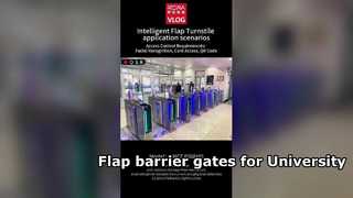 Smart Flap Barrier Gate untuk Keamanan Kantor