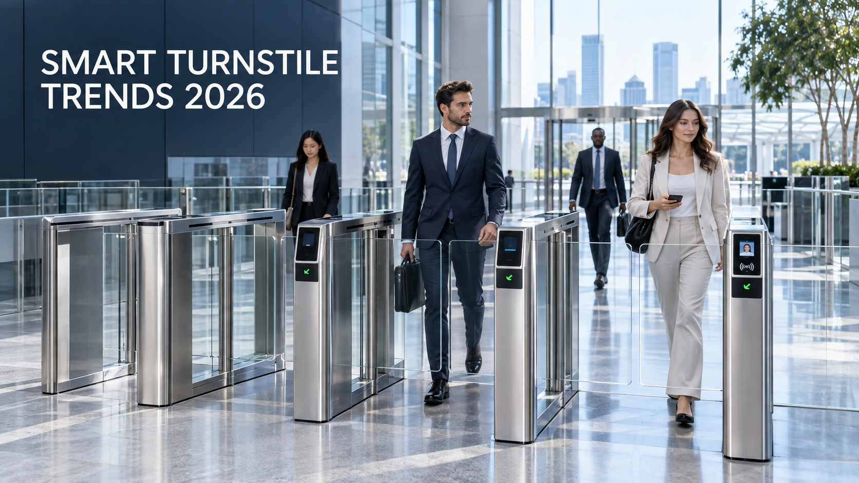 Blog perusahaan terbaru tentang From Physical Barriers to Smart Access Nodes: How Turnstiles Are Evolving in 2026