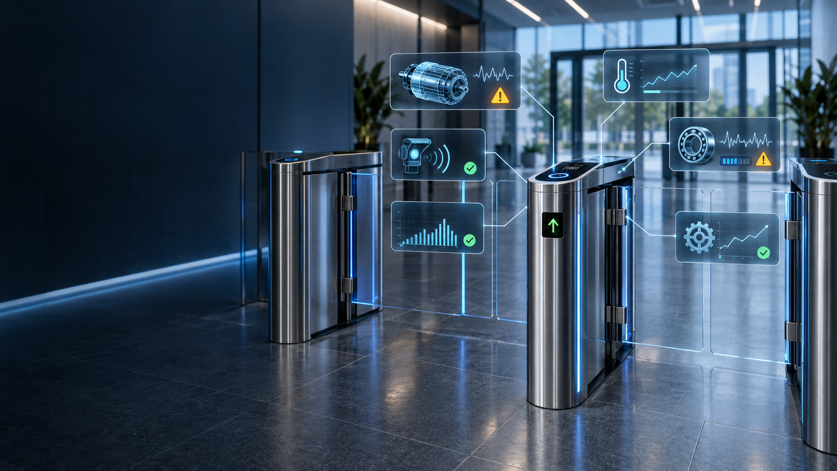 Blog perusahaan terbaru tentang Pemeliharaan Prediktif untuk Turnstile: Bisakah Gerbang Kontrol Akses Memberitahukan Anda Sebelum Mereka Gagal?