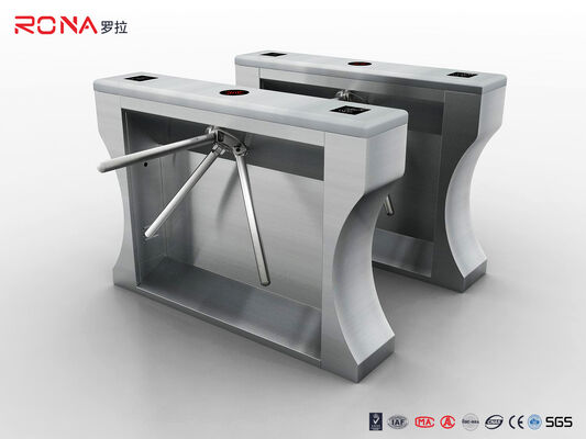 Beli RFID Tripod Turnstile Gate Kode QR Turnstile Akses Pintu Sidik Jari Untuk Fitness Gyms online manufacture