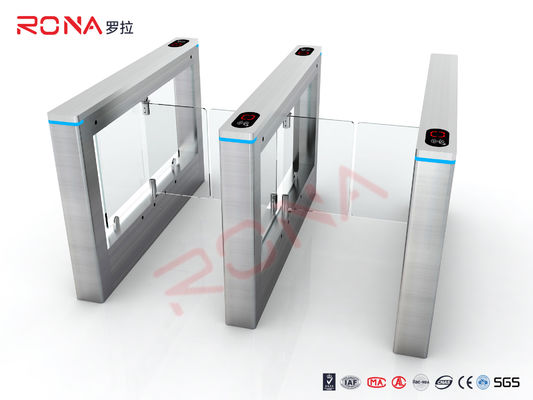 Access Management Slim Turnstile Automatic Swing Gates Dengan Sistem Ticketing