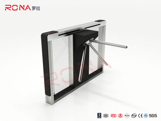Pedestrian Intelligent Security Tripod Turnstile Gate Access Control Dengan Indikator LED