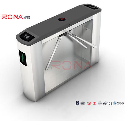 Gerbang Turnstile Komersial Fastlane Tripod Gerbang Masuk Keamanan otomatis