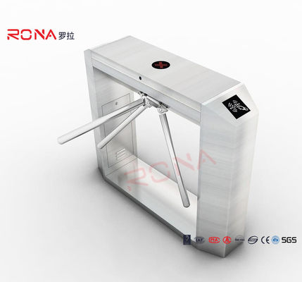 Gerbang Turnstile Komersial Fastlane Tripod Gerbang Masuk Keamanan otomatis
