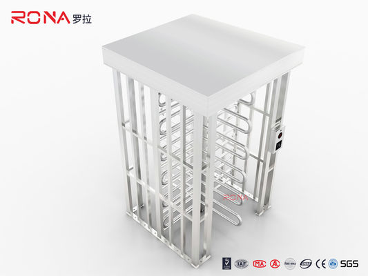Single Channel Full High Turnstile Turnstile keamanan tinggi dengan 304 rumah stainless steel