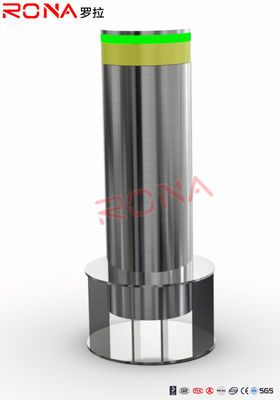 Pemberontakan-Buktinya Lifting retractable Security Post Fixed Column 304 stainless steel