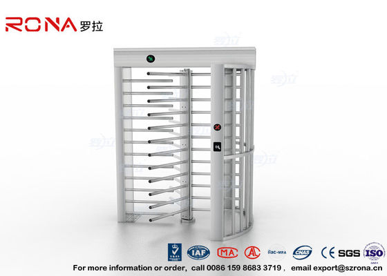 Durable Electronic Turnstiles Full Height, Pintu Putar Stainless Steel 30 Orang / Menit