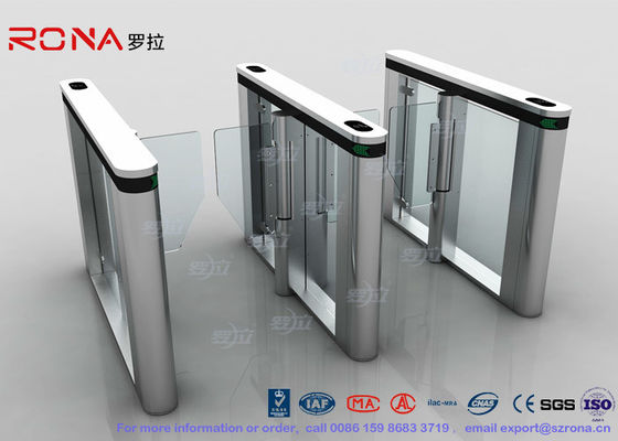 Automated Pedestrian Barrier Gate, Turnstile Security Systems 304 Stainless Steel