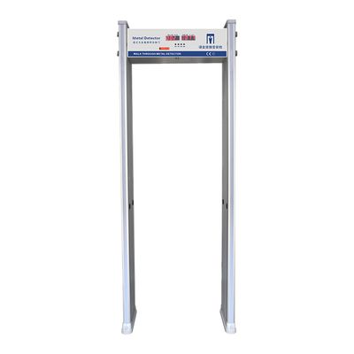 18-Zone Metal Detection Gate With 360-Degree Four-Side Doorpost Lights For Prohibited Item Location (Gate Deteksi Logam 18 Zona Dengan Lampu Pintu 4 Sisi 360 derajat Untuk Lokasi Barang Terlarang)