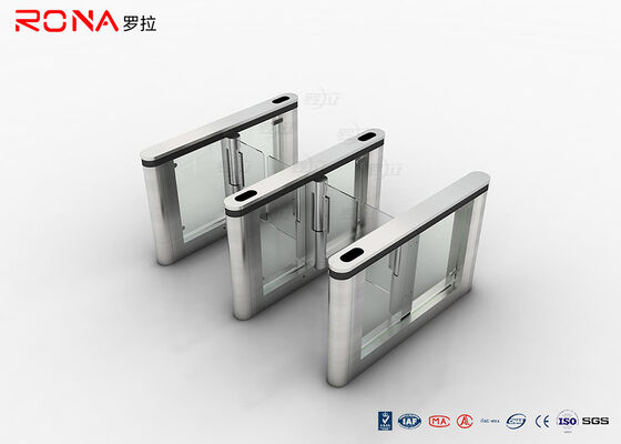 Automated Pedestrian Barrier Gate, Turnstile Security Systems 304 Stainless Steel
