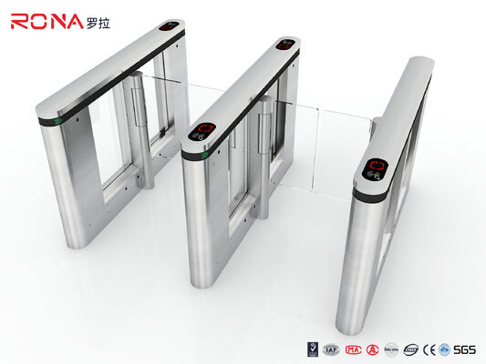 304 Stainless Steel Speed ​​​​Gate Turnstile Access Control Pelapisan Multi Warna